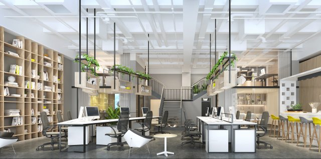 office space 118 Modelo 3D .c4d .max .obj .3ds .fbx .stl .blend 