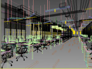 office space 121 3D Model