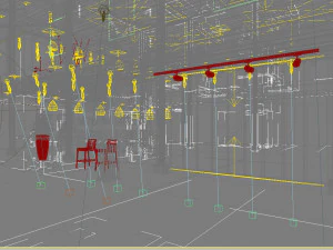 espa&ccedil;o de escrit&oacute;rio 1247 Modelo 3D