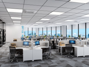 office space 125 3Dモデル