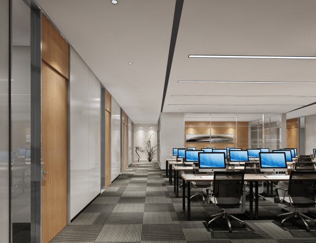office space 126 3Dモデル .c4d .max .obj .3ds .fbx .stl .blend 