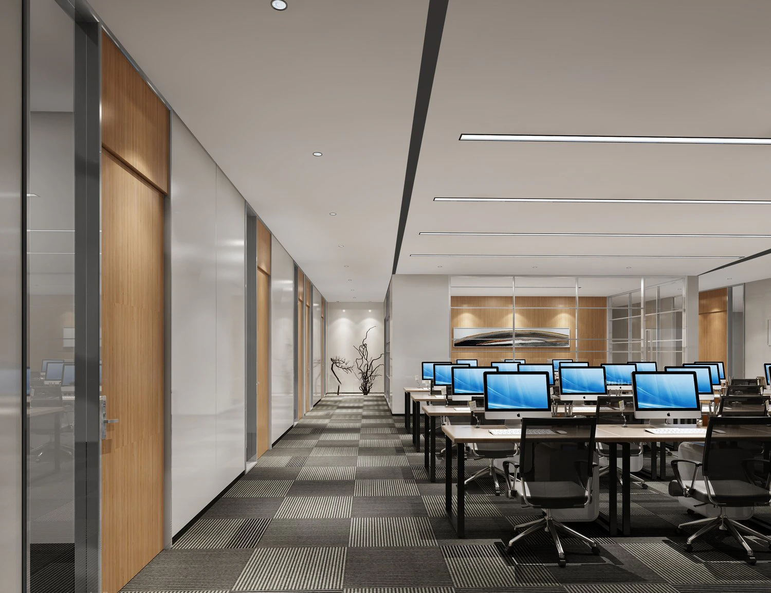 office space 126 3D Model .c4d .max .obj .3ds .fbx .stl .blend 