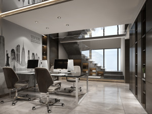 office space 127 3D Model
