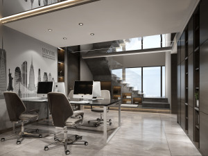 office space 127 3Dモデル