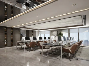 espacio de oficina 128 Modelo 3D