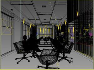 office space 128 3Dモデル