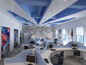 office space 133 3Dモデル