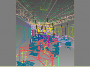 office space 133 Modèle 3D