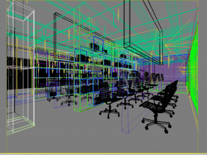 office space 136 Modelo 3D