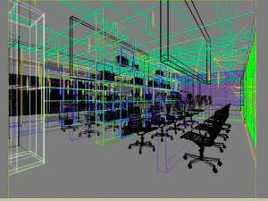 office space 137 3D Model