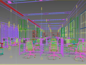 office space 138 3D Model