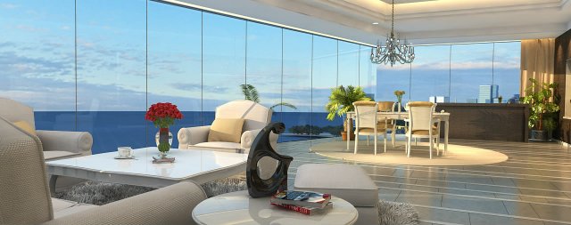 office space 140 Model 3D .c4d .max .obj .3ds .fbx .stl .blend 