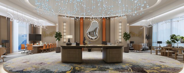 office space 142 Modello 3D .c4d .max .obj .3ds .fbx .stl .blend 