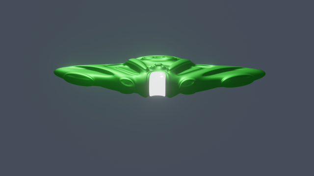 alien fighter 3D Model .c4d .max .obj .3ds .fbx .stl .blend 