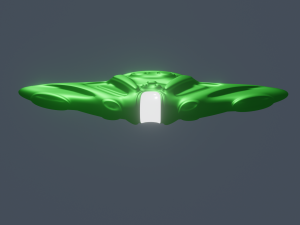 alien fighter 3D Model