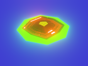 ufo 2 3D-Modell