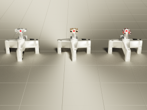 turrets Modello 3D