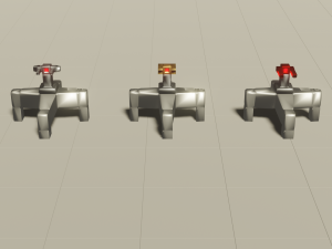 turrets 3D Модель