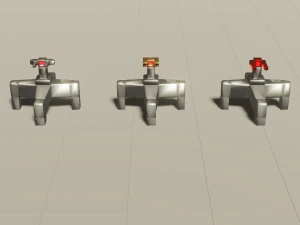 turrets 3D Model