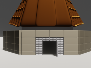 machine turret 3Dモデル