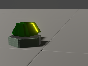 machine turret 3Dモデル