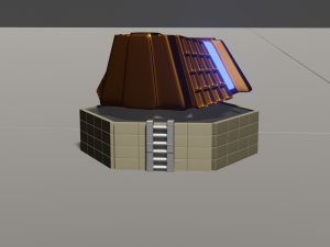 machine turret 3Dモデル