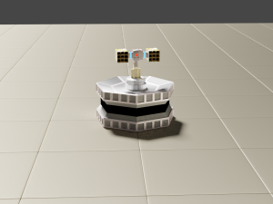 rocket turret 3D Model