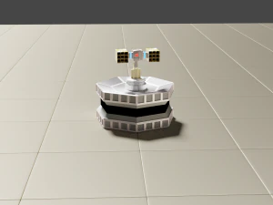 rocket turret 3D Model