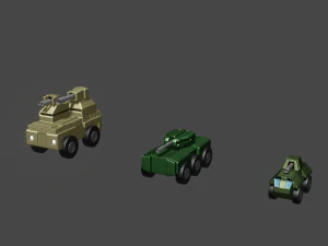 armored vehicle 3D Model