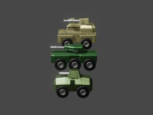 armored vehicle 3D Model
