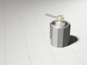 artillery turret 3D Модель