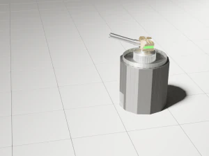 artillery turret 3D Model