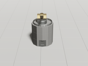 artillery turret 3D Модель