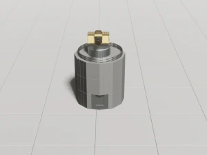 artillery turret 3D Model