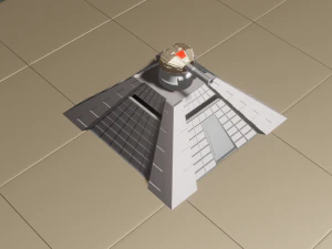anti-tank turret 3D Model