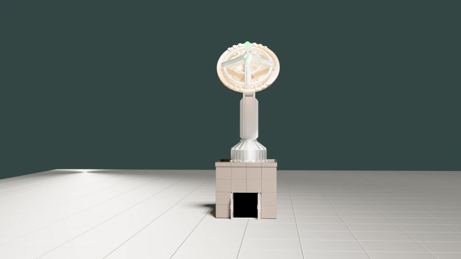 radar 3D Model .c4d .max .obj .3ds .fbx .stl .blend 