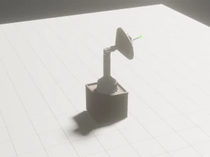 radar 3D Model