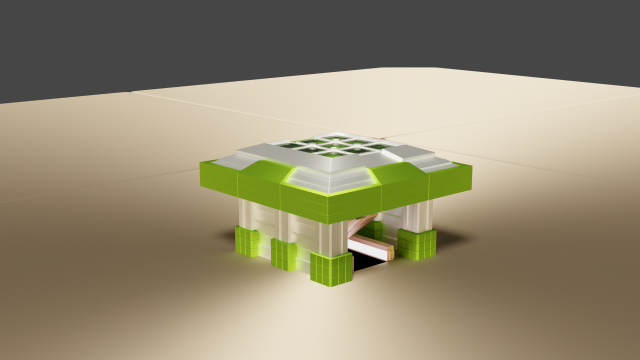 the exit from the underground of the road Model 3D .c4d .max .obj .3ds .fbx .stl .blend 