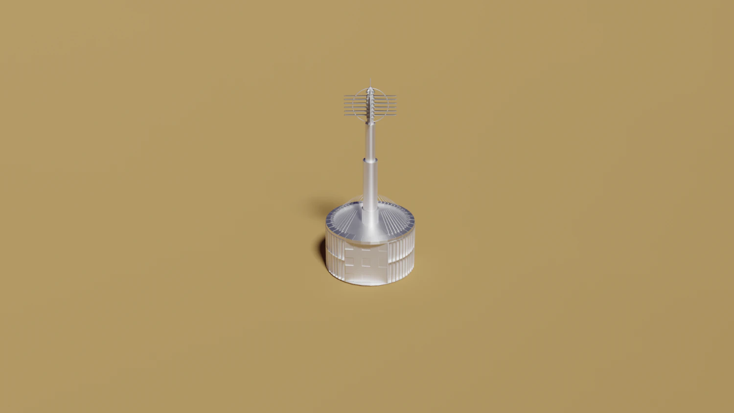 communication center 3D Model .c4d .max .obj .3ds .fbx .stl .blend 