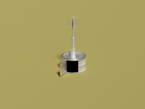 communication center 3D 모델