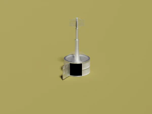 communication center 3D Model