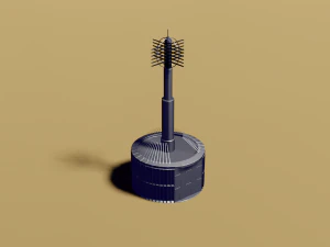 communication center 3D Model