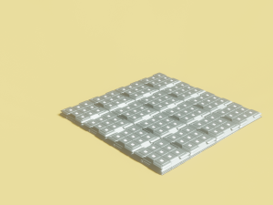 steel plate 3D 모델