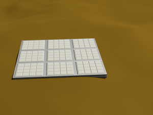 reinforced slabs 3D Модель