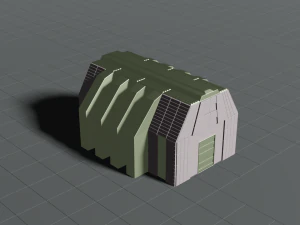 caserma Modello 3D