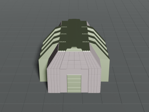 casern Model 3D