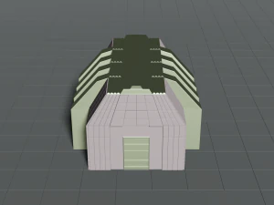 casern 3D Model