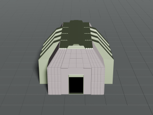casern Model 3D