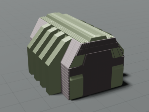 casern Model 3D