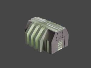 casern Model 3D